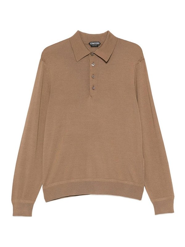 TOM FORD: Pull col rond - Pull Col Rond - Marron