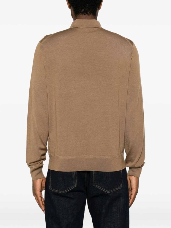 TOM FORD: Pull col rond online - Pull Col Rond - Marron