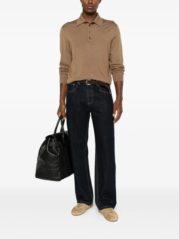 The Best Shops TOM FORD: Pull col rond - Pull Col Rond - Marron