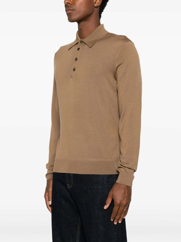 Pull Col Rond - Marron shop online: TOM FORD