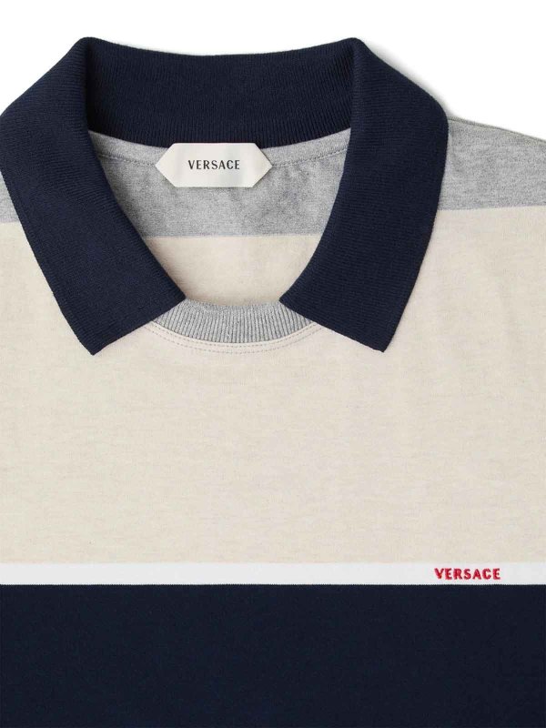 The Best Shops VERSACE: Polos - Polo - Gris