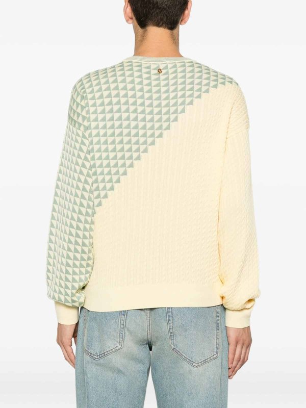 VERSACE buy online クルーネック - ヌードカラー