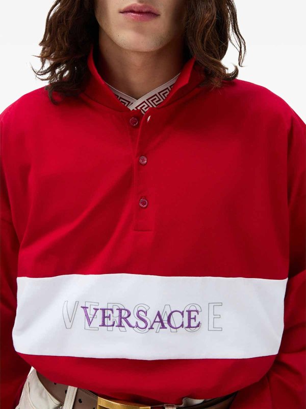 VERSACE: polo shirts online - Polo