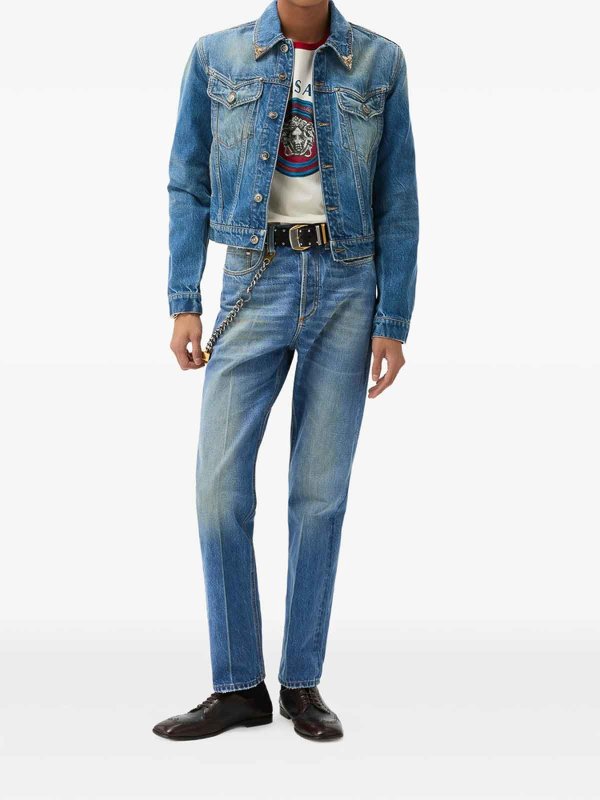 The Best Shops VERSACE: jeans dritti, a sigaretta - Jeans
