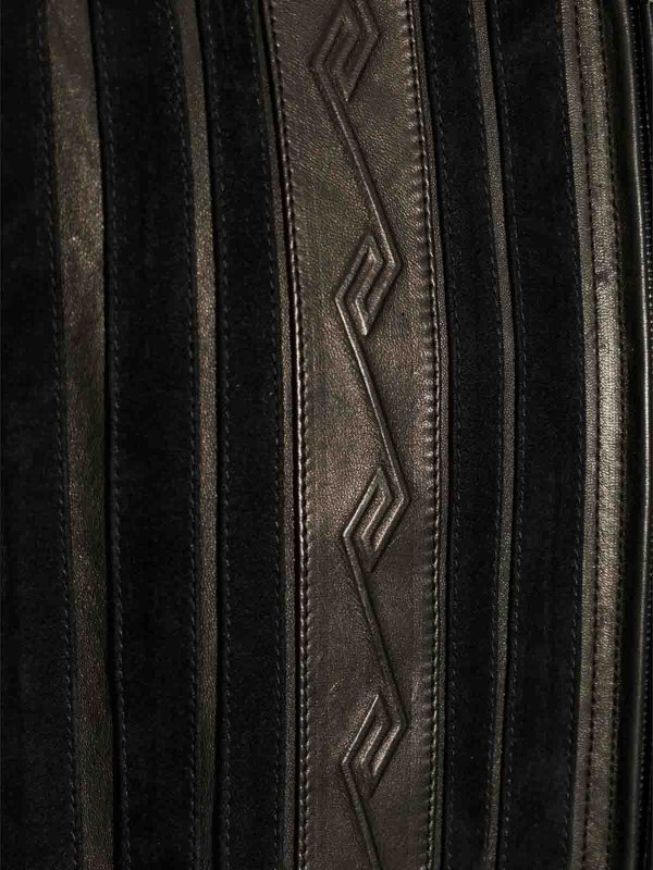 VERSACE buy online Leather Outerwear