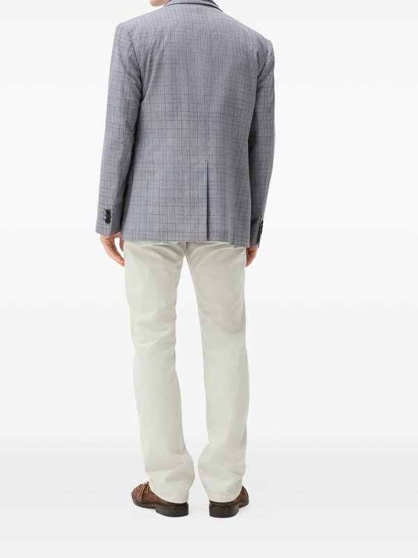 The Best Shops VERSACE: Jeans Rectos - Vaqueros Rectos - Gris