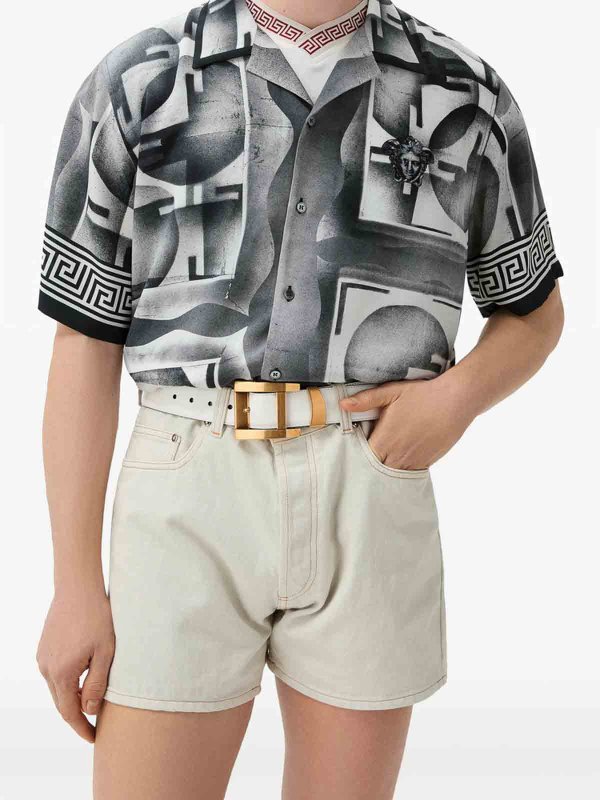 The Best Shops VERSACE: シャツ - シャツ - 黒