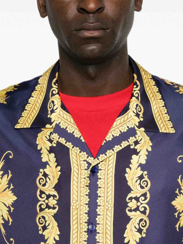 VERSACE: Ledermäntel online - Ledermantel - Lila