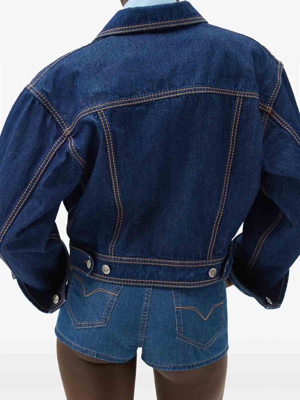 VERSACE: padded jackets online - Outerwear