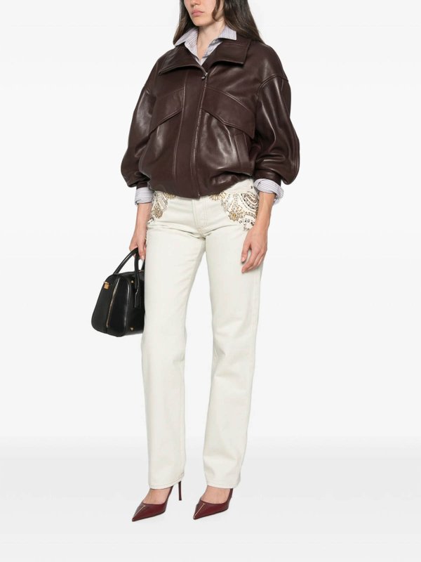 VERSACE buy online ストレートジーンズ - ブルー