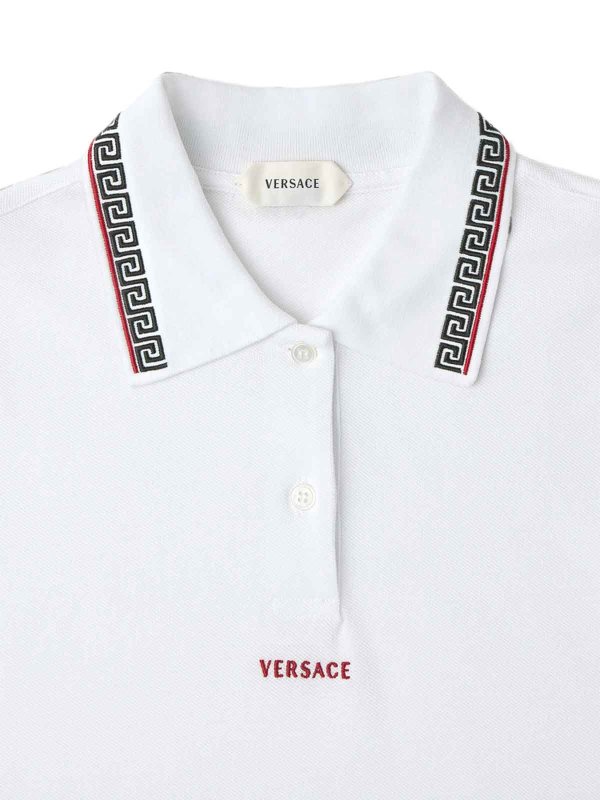 The Best Shops VERSACE: ポロシャツ - ポロシャツ - 白