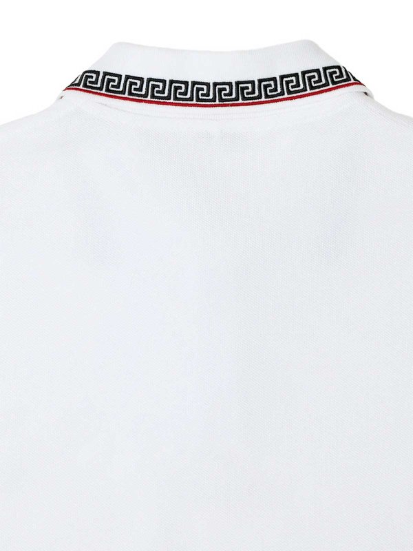 ポロシャツ - 白 shop online: VERSACE