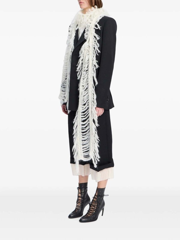 ANN DEMEULEMEESTER: Bufandas y pañuelos online - Bufanda - Blanco