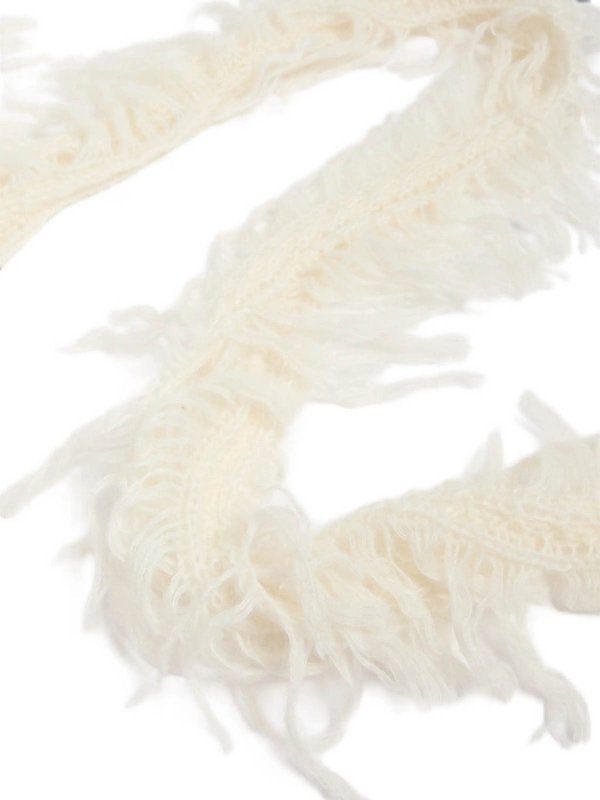 The Best Shops ANN DEMEULEMEESTER: Bufanda - Blanco