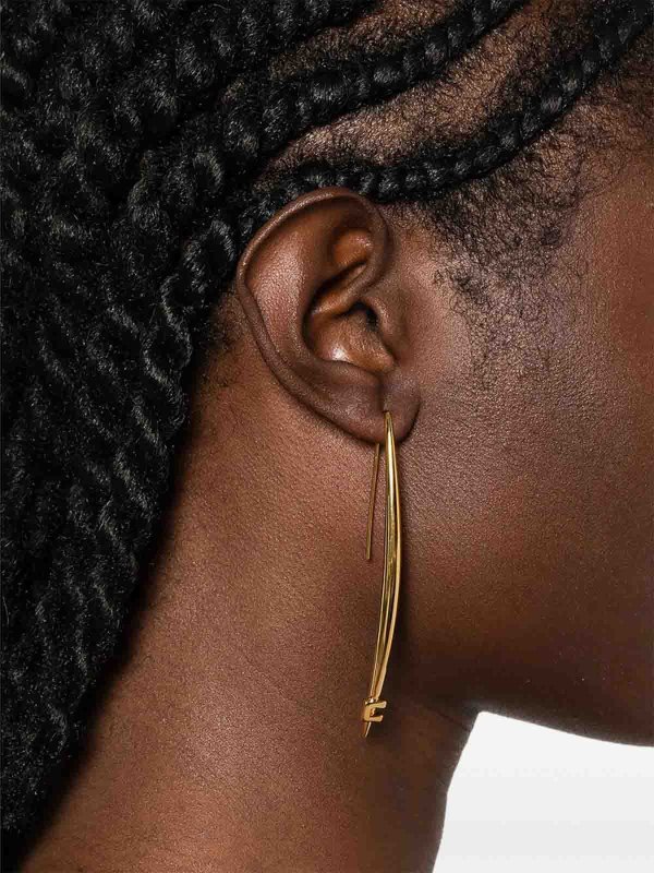 The Best Shops ELISABETTA FRANCHI: イヤリング - イヤリング - 金