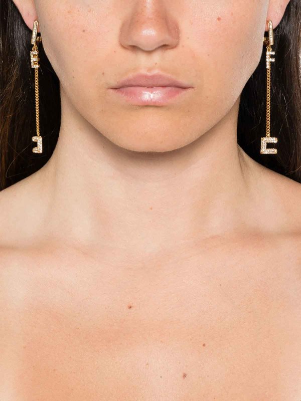 ELISABETTA FRANCHI: イヤリング online - イヤリング - 金