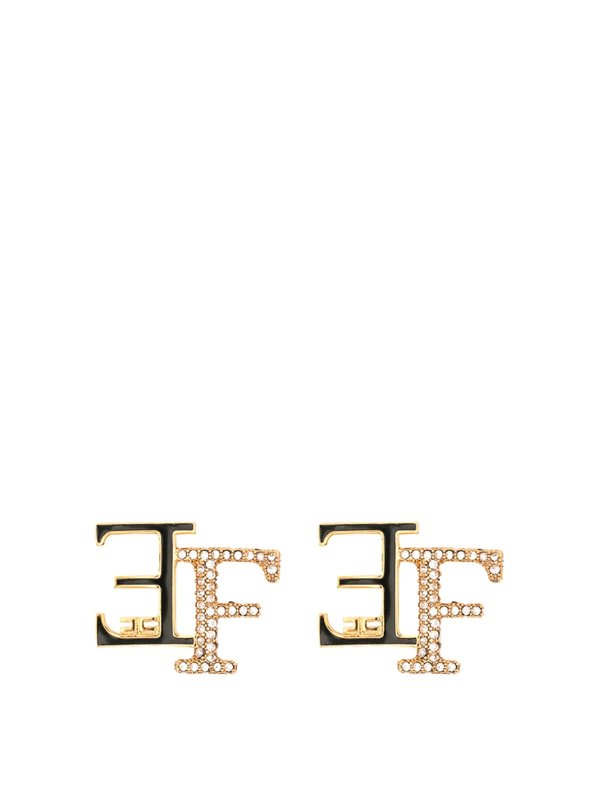 ELISABETTA FRANCHI: イヤリング - イヤリング - 金
