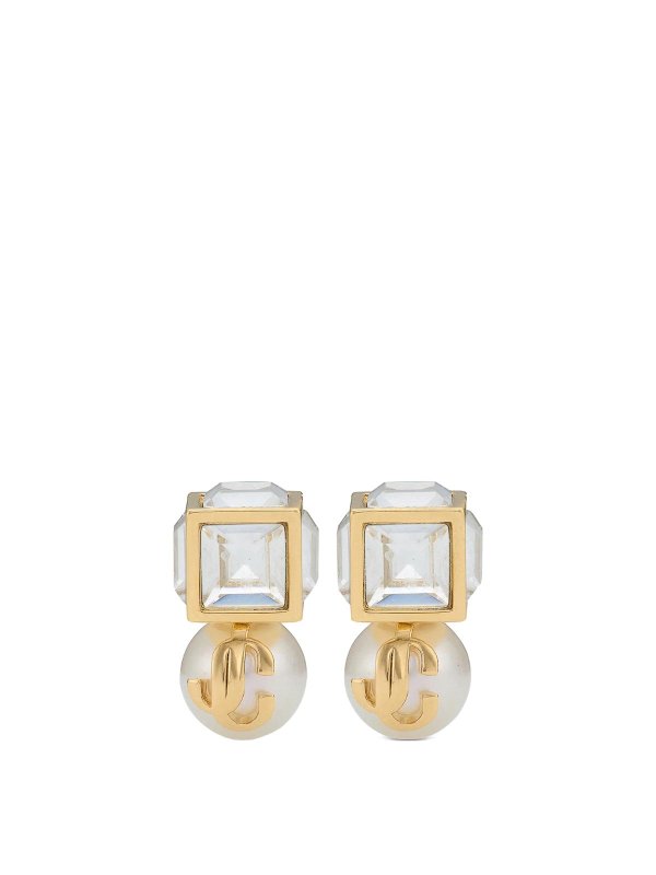 JIMMY CHOO: Ohrringe - Ohrring - Gold