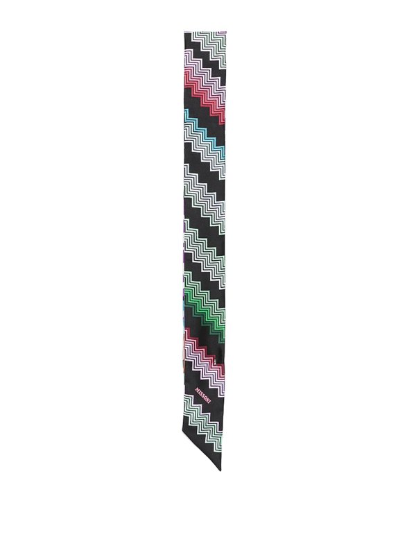 MISSONI: スカーフ - スカーフ - 黒