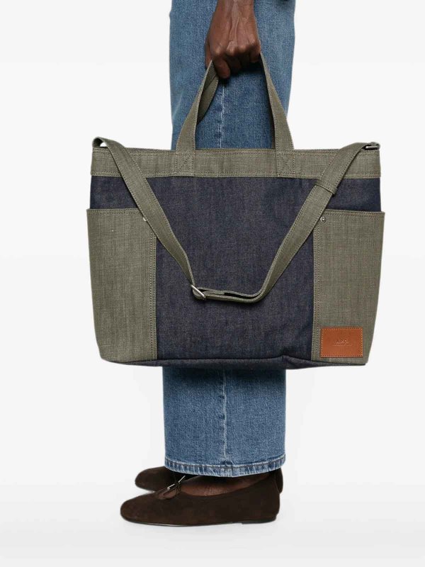 A.P.C.: Handtaschen online - Shopper - Blau