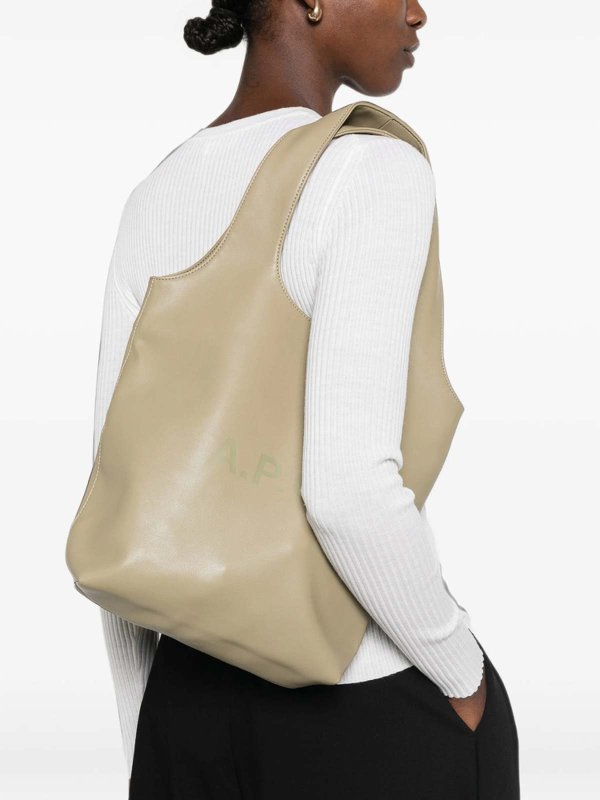 The Best Shops A.P.C.: ショルダーバッグ - ショルダーバッグ - ライトブラウン
