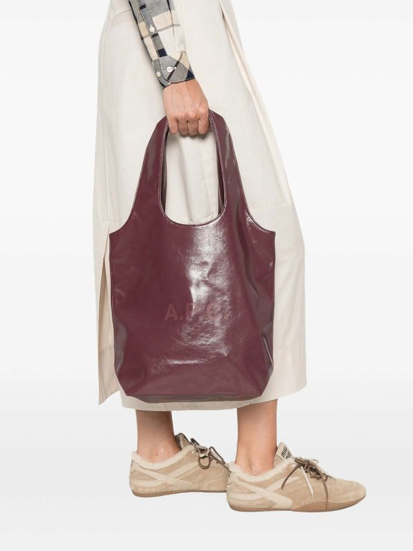 The Best Shops A.P.C.: ショルダーバッグ - ショルダーバッグ - 赤