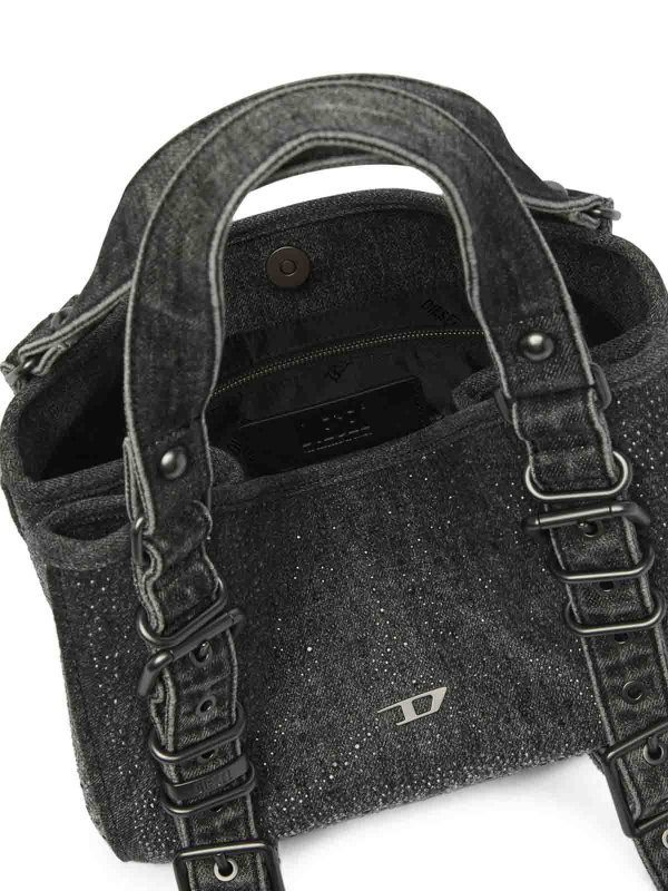 DIESEL: Handtaschen online - Shopper - Grau