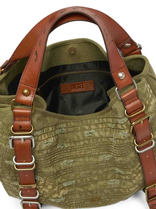 The Best Shops DIESEL: ショルダーバッグ - ショルダーバッグ - 緑