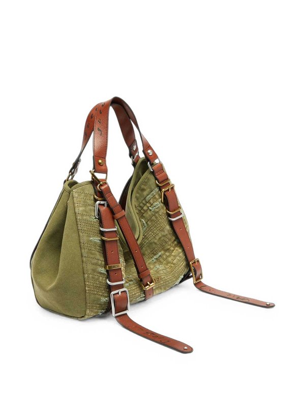 ショルダーバッグ - 緑 shop online: DIESEL