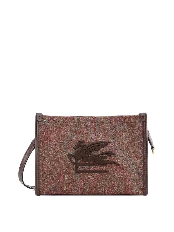 ETRO: クラッチバッグ - クラッチバッグ - 赤