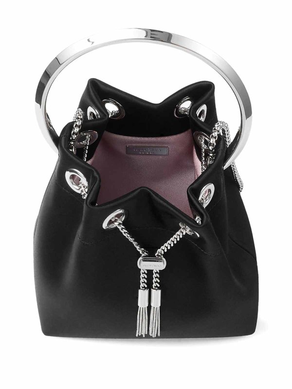 ショルダーバッグ - 黒 shop online: JIMMY CHOO