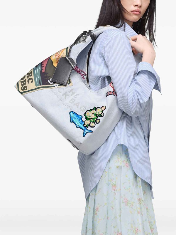 The Best Shops MARC JACOBS: Schultertasche - Blau