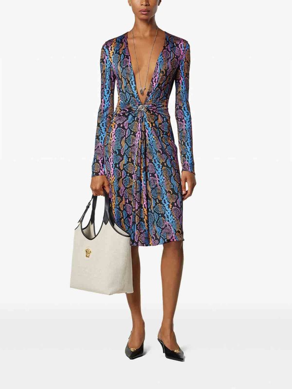 VERSACE: ショルダーバッグ online - ショルダーバッグ - ベージュ