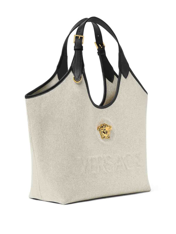 ショルダーバッグ - ベージュ shop online: VERSACE