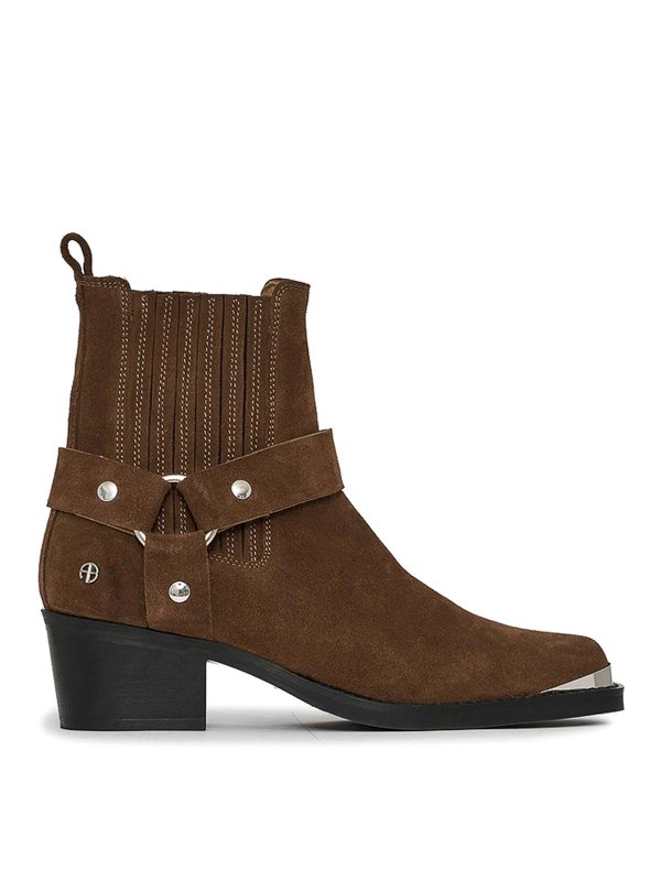 ANINE BING: Botas - Botas - Marrón