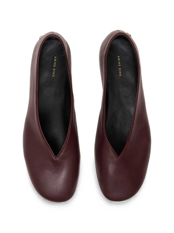 The Best Shops ANINE BING: フラットシューズ - フラットシューズ - 赤