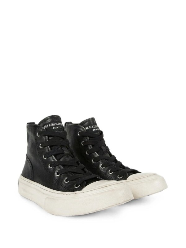 ANN DEMEULEMEESTER: Chaussures de sport - Baskets - Noir