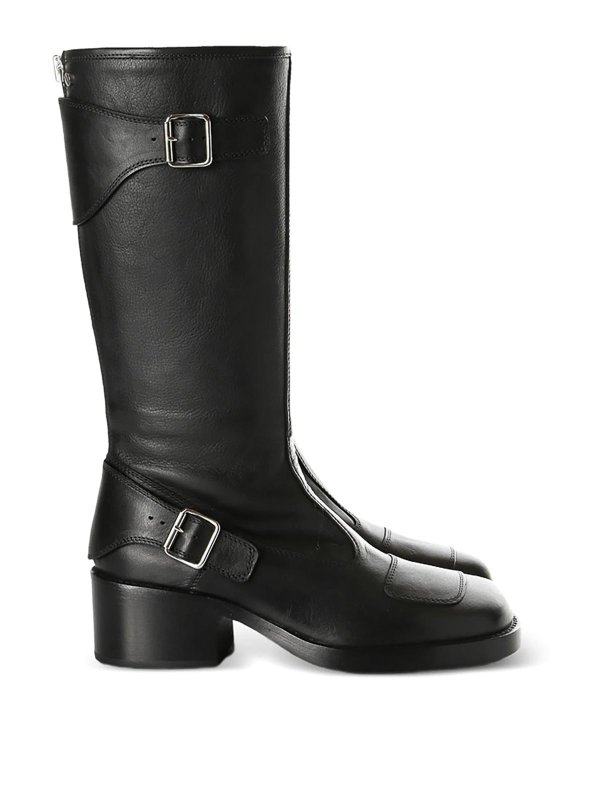 ANN DEMEULEMEESTER: Botas - Botas - Negro