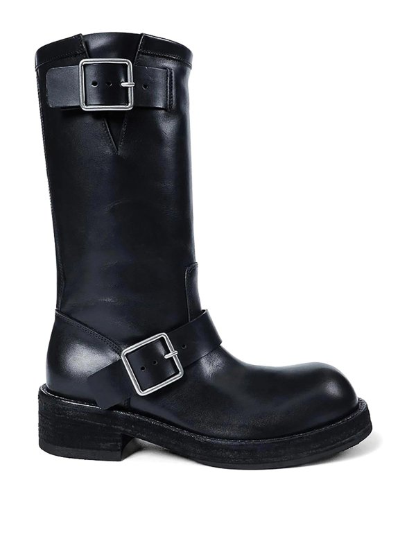 ANN DEMEULEMEESTER: Botas - Botas - Negro