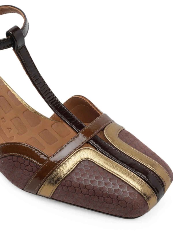 The Best Shops Chie Mihara: Sandalen - Sandalen - Braun