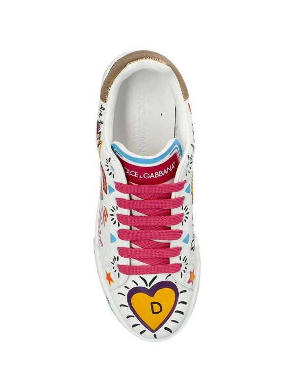 スニーカー - 白 shop online: DOLCE & GABBANA