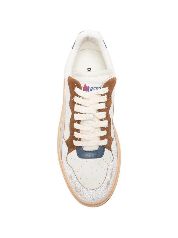 Baskets - Blanc shop online: DSQUARED2