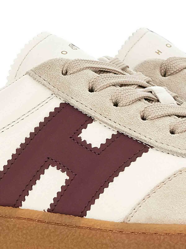 The Best Shops HOGAN: Baskets - Blanc