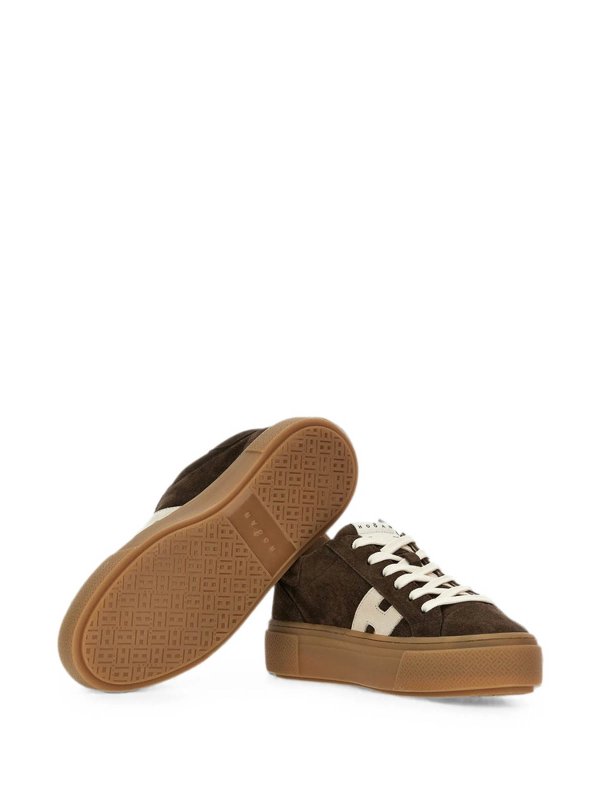 The Best Shops HOGAN: Chaussures de sport - Baskets - Marron