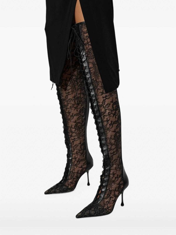 The Best Shops JIMMY CHOO: ブーティー - アンクルブーツ - 黒