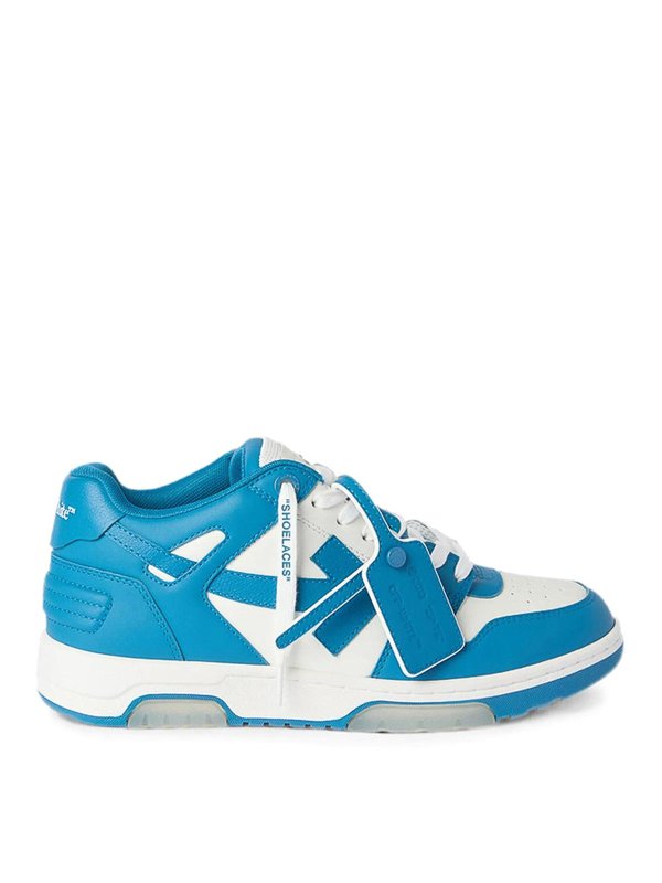 OFF-WHITE: Chaussures de sport - Baskets - Bleu