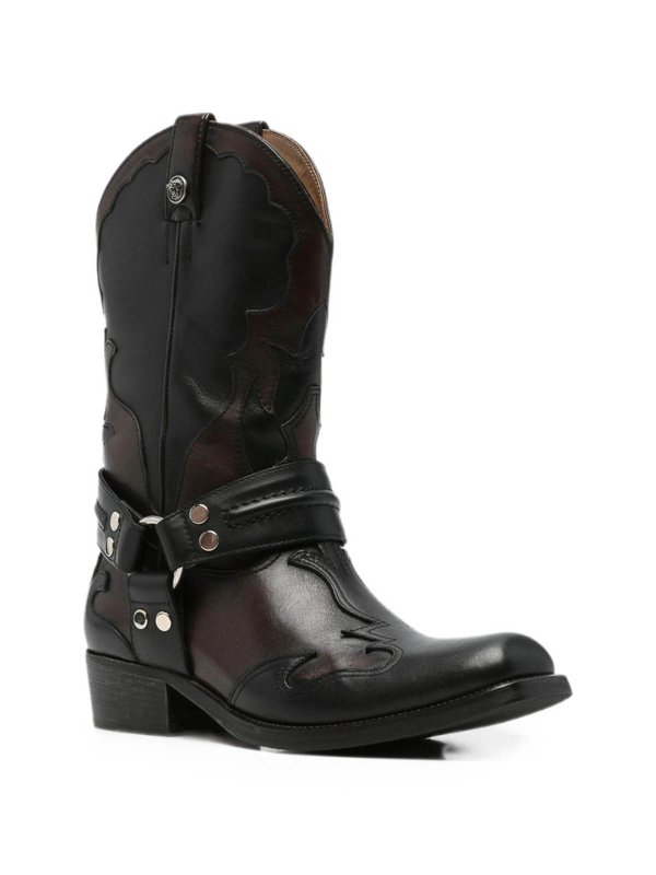 VERSACE: ブーツ online - ブーツ - 黒