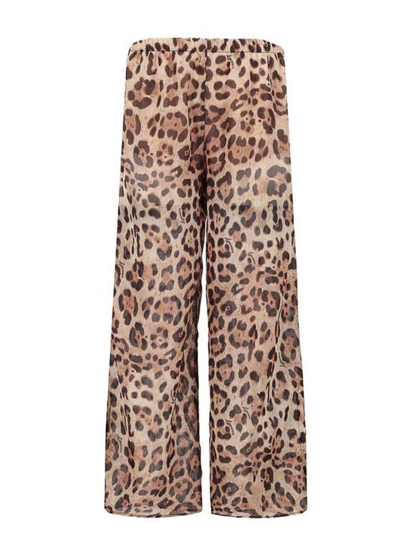 4GIVENESS: casual trousers - Printed Trousers