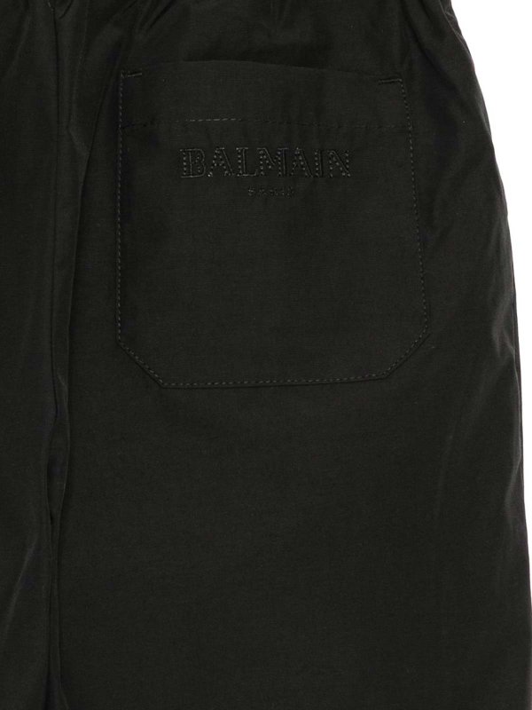 The Best Shops Balmain: カジュアルトラウザー - カジュアルパンツ - 黒