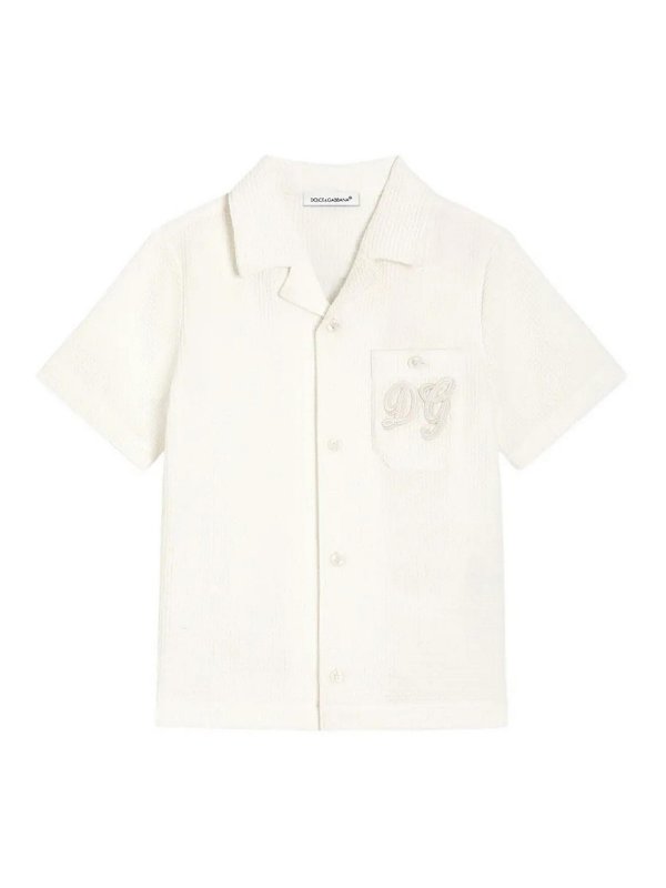 Dolce & Gabbana Jr: シャツ - シャツ - 白